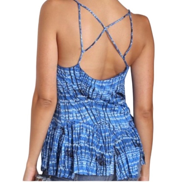 Free People Ruffled Tank Top - Picture 2 of 2